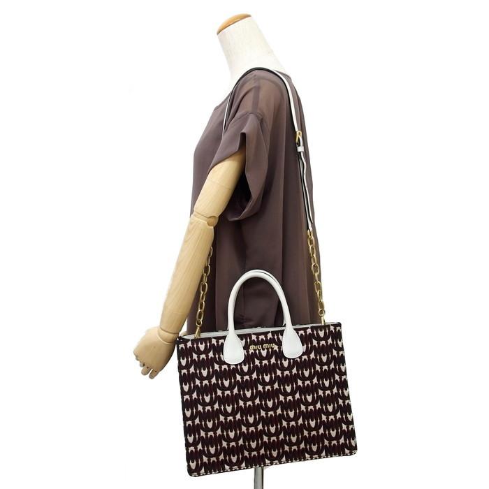 【GW限定価格】MIU MIU ミュウミュウ 2WAY ハンドバッグ ショルダー miu miu（ミュウミュウ） 5BG156 2WAY ショルダー ハンドバッグ レザー