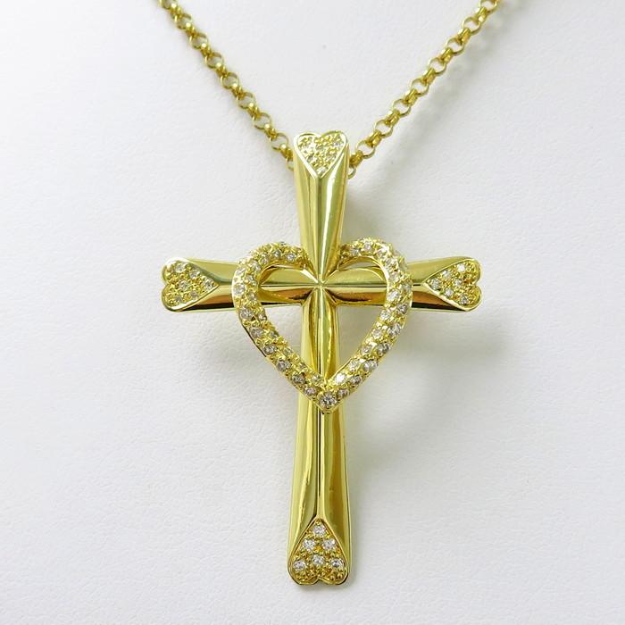 エメダーナ(辺見マリ) クロスハート ダイヤモンド(クロス) 計0.15ct