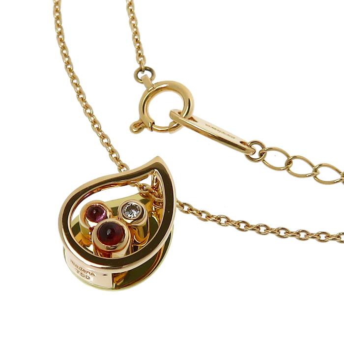 RUGIADA/ルジアダ ガーネット ピンクトルマリン ダイヤモンド 