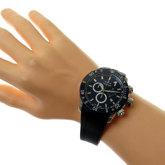 EDOX（エドックス） クロノオフショア1 10221 腕時計 ステンレス 