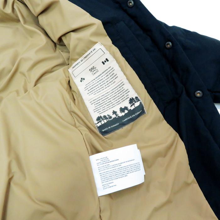 83D5092 【OSC CROSS オーエスシークロス】 ダウンジャケット ナイロン