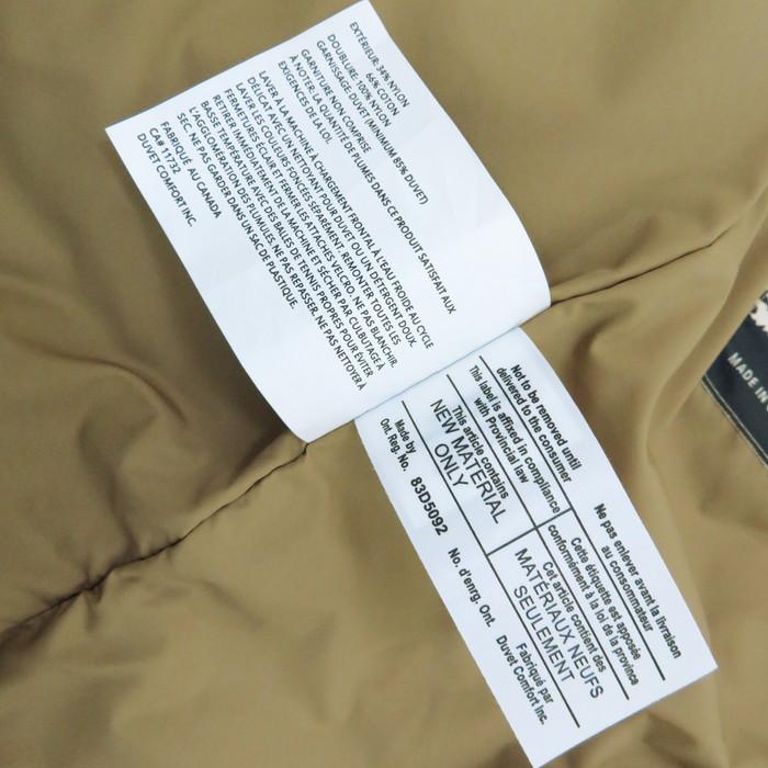 83D5092 【OSC CROSS オーエスシークロス】 ダウンジャケット ナイロン