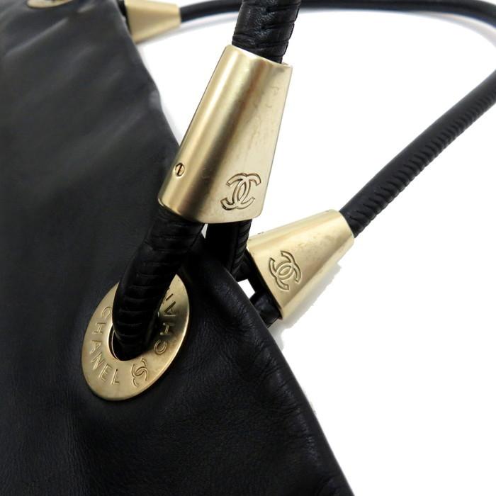 CHANEL（シャネル） カメリア ロゴ トートバッグ 7番台 ナイロン