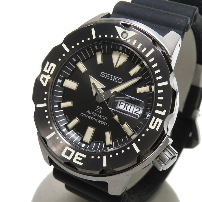 SEIKO SBDY035 4R36-07N0 モンスター 自動巻 ブラック SEIKO セイコー SBDY035 4R36-07N0 プロスペックス モンスター