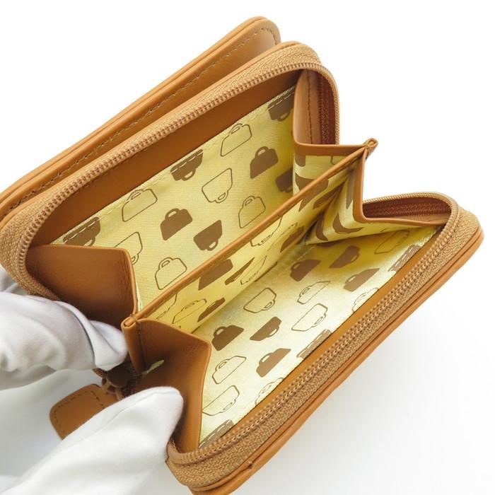 ZH0417 60601 【横浜元町KITAMURA/キタムラ】 二つ折り財布 牛革 
