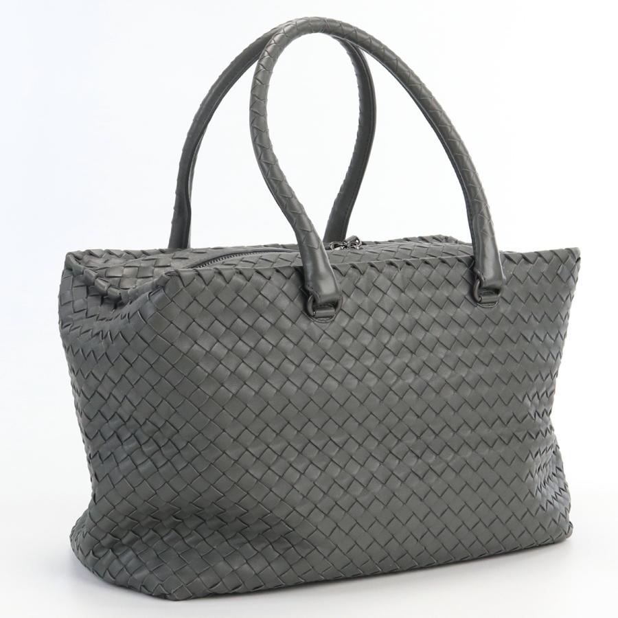 BOTTEGAVENETA ボッテガヴェネタ ボストンバッグ イントレチャート  