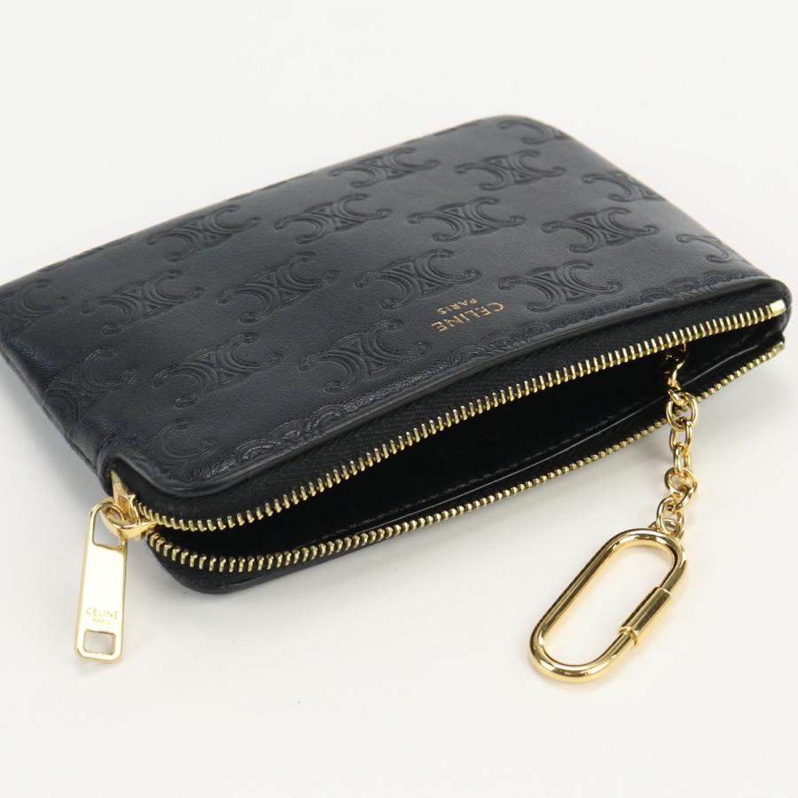 CELINE セリーヌ コイン&カードケース キーリング付小銭入れ CELINE セリーヌ コイン&カードケース キーリング付小銭入れ