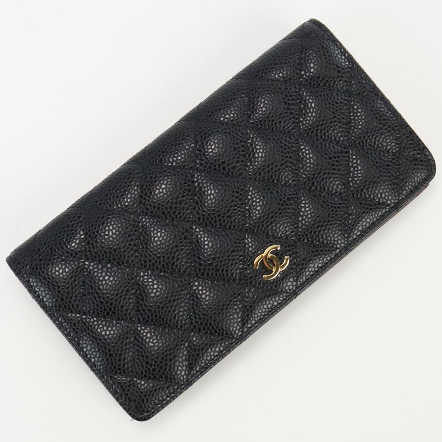 CHANEL シャネル 長財布ニ折 マトラッセ AP0233 長財布ニ折小銭入付き  