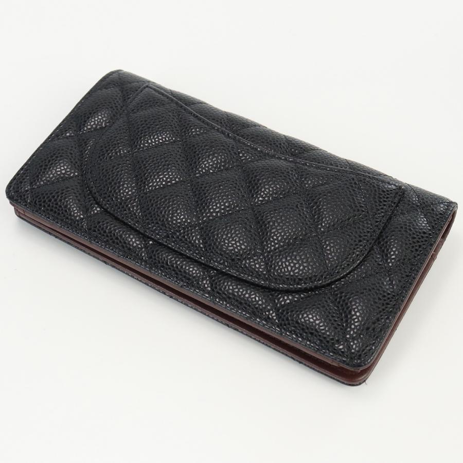 CHANEL シャネル 長財布ニ折 マトラッセ AP0233 長財布ニ折小銭入付き  