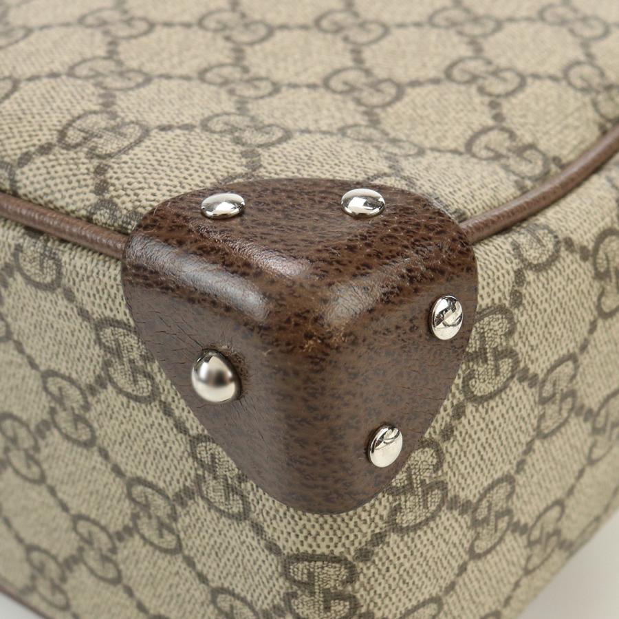 グッチ ショルダーバッグ 斜めがけ GGスプリーム ロゴ型押し PVC 男女可能 GUCCI ショルダーバッグ 斜めがけ GGスプリーム ロゴ入 PVC 男女可能