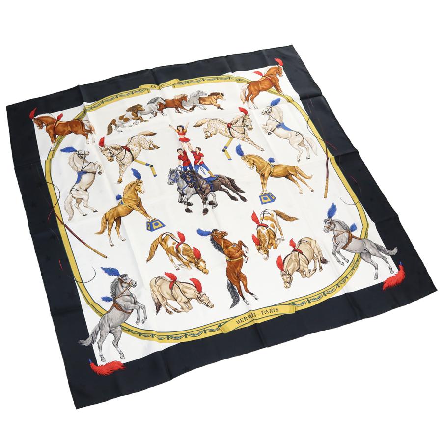 HERMES（エルメス） カレ90 スカーフ シルク ユニセックス 【中古