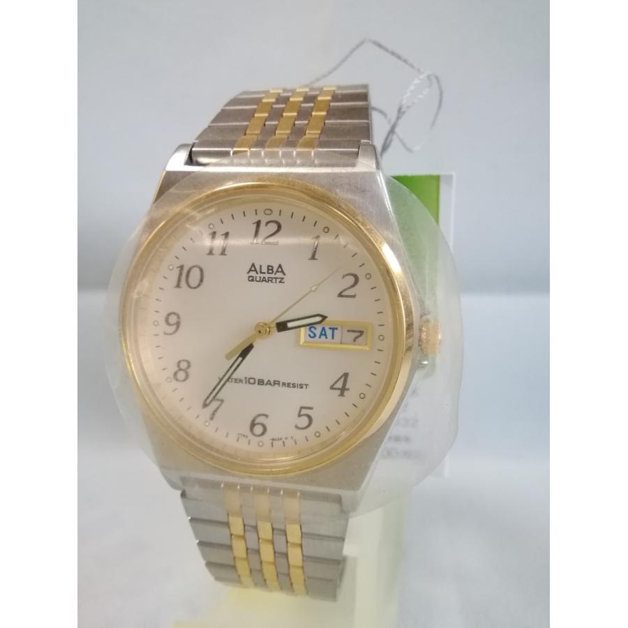 セイコー VIENT ALBA カレンダー付き腕時計 ALBA（SEIKO） アルバ紳士用腕時計 カレンダー付 定価12100円