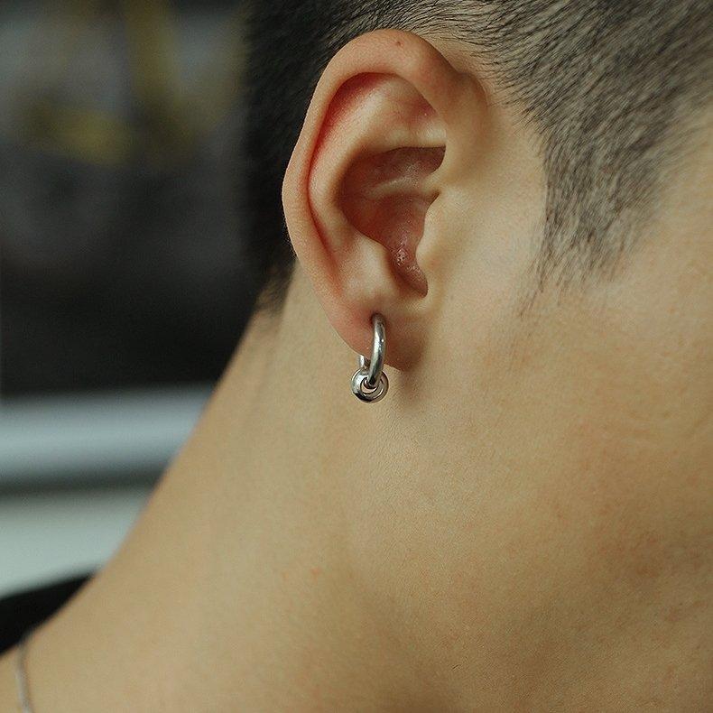 まのこい商店ピアス 両耳用 フープピアス アクセサリー メンズ 男性 レディース 女性 シンプル かっこいい おしゃれ ギフト プレゼント 贈り物 メーカー再生品