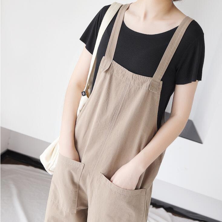 サロペット 大人気オーバーオール レディース 夏 サロペット つなぎ 無地 サスペンダーズボン ロングパンツ カジュアル 新作 作業着 ワークカーゴパンツ 着痩せ Beidai1 まのこい商店 通販 Yahoo ショッピング