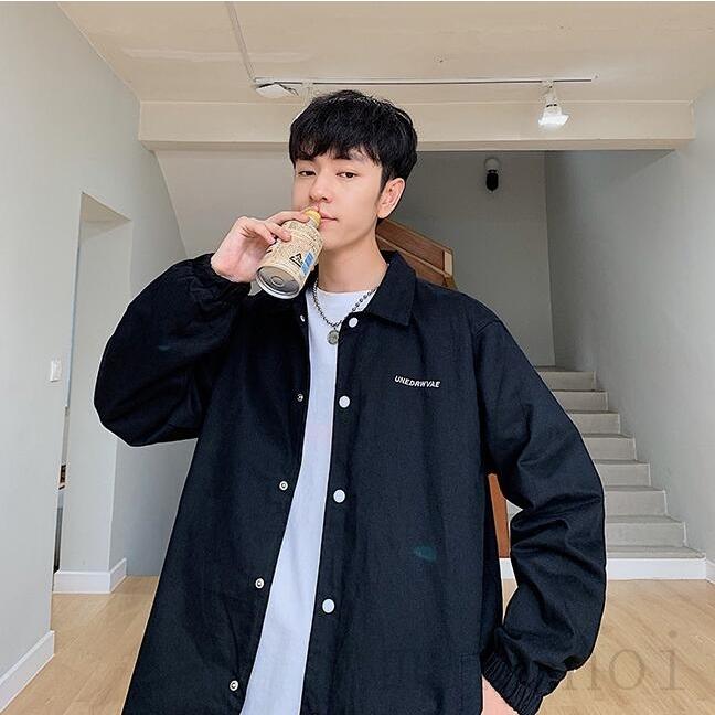 コーチジャケット ジャケット メンズ コートライトアウター 無地 カジュアル学生 中学生 高校生 オシャレ 秋冬 男性 ジャンパー ブルゾン アウター Jiake1 まのこい商店 通販 Yahoo ショッピング