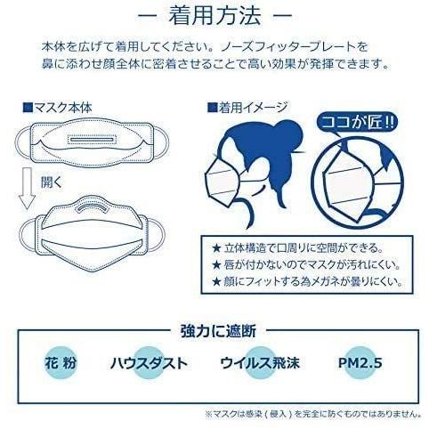 3Dマスク■子供用リーフ型マスク・100枚 ■不織布マスク 3D 立体構造 4層 不織布 高機能 KN95マスク フィルター ウイルス PM2.5 粉塵 花粉 飛沫 対策 感染 予防｜makonoi｜19