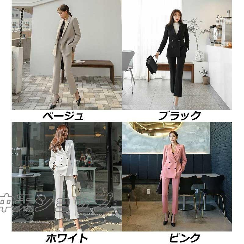 クリアランスセール 韓国流行り新作 パンツスーツ レディースパンツスーツ 2点セット 店長大暴走 クリアランスsale Smarttmoney Com Br