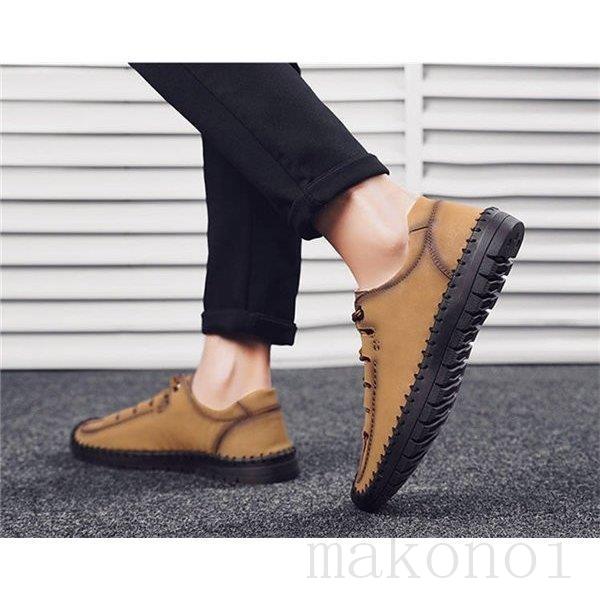 本革 ドライビングシューズ メンズ スニーカー スリッポン レザーシューズ 紳士靴 カジュアル 本革靴 ビジネスシューズ 滑り止め 代 30代 40 代 Makonoi Kw99 まのこい商店 通販 Yahoo ショッピング