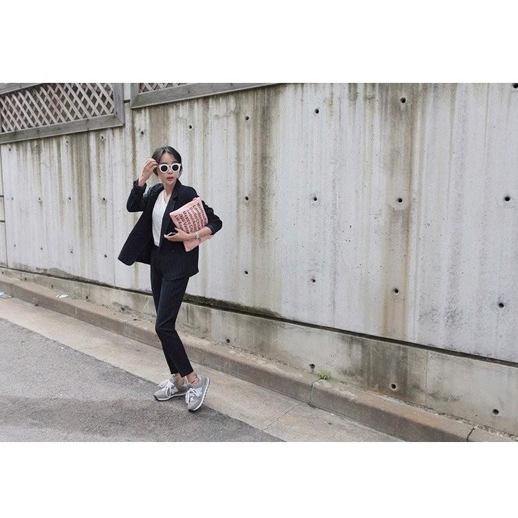 リクルートスーツ 女性 スーツ レディース パンツスーツ ストライプ 2点セット 通勤 ビジネス 就活 面接 大きいサイズ Makonoi Yto まのこい商店 通販 Yahoo ショッピング