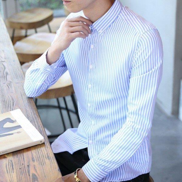 ワイシャツ メンズ 長袖 Yシャツ 形態安定 男性用 おしゃれ ビジネス スリム レギュラーカラー 長袖シャツ ストライプ 大きいサイズ プレゼント :manokoi-19092812:まのこい商店 - 通販 - Yahoo!ショッピング ワイシャツ メンズ 長袖 Yシャツ 形態安定 男性用 おしゃれ ビジネス スリム レギュラーカラー 長袖シャツ ストライプ 大きいサイズ プレゼント :manokoi-19092812:まのこい商店 - 通販 - Yahoo!ショッピング