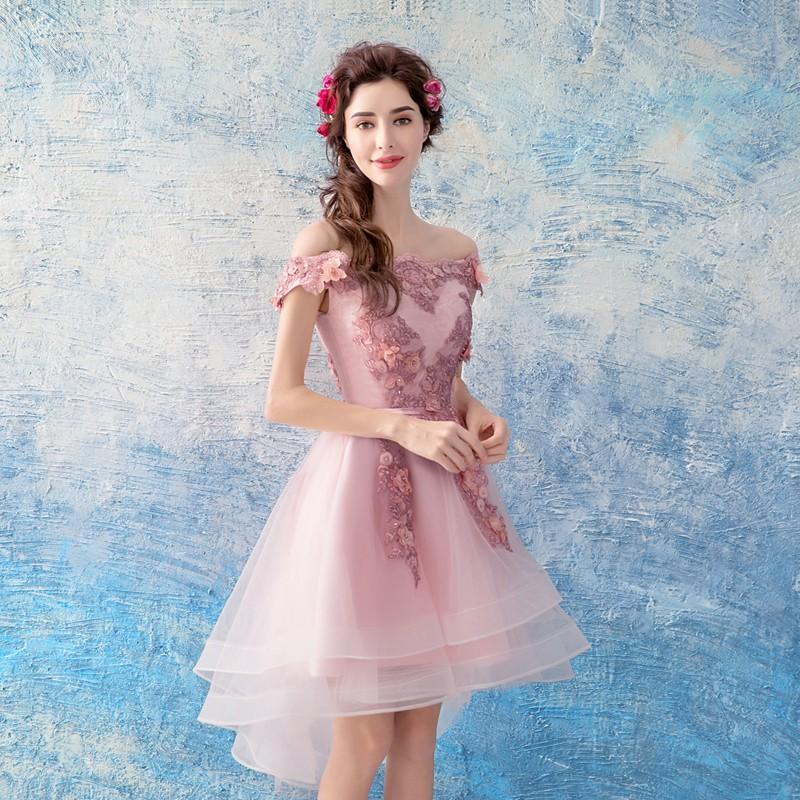 カラードレス ミモレ丈 ミニ丈 結婚式 花嫁 パーティードレス  