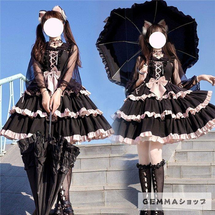 ワンピース 二次元 Op ノースリーブ ロリータ風ワンピ 仮装 コスプレ 可愛い 姫様 Lolita 女子中高生 可愛い Jsk アイドル ブラック 洋服 少女 Pxl まのこい商店 通販 Yahoo ショッピング