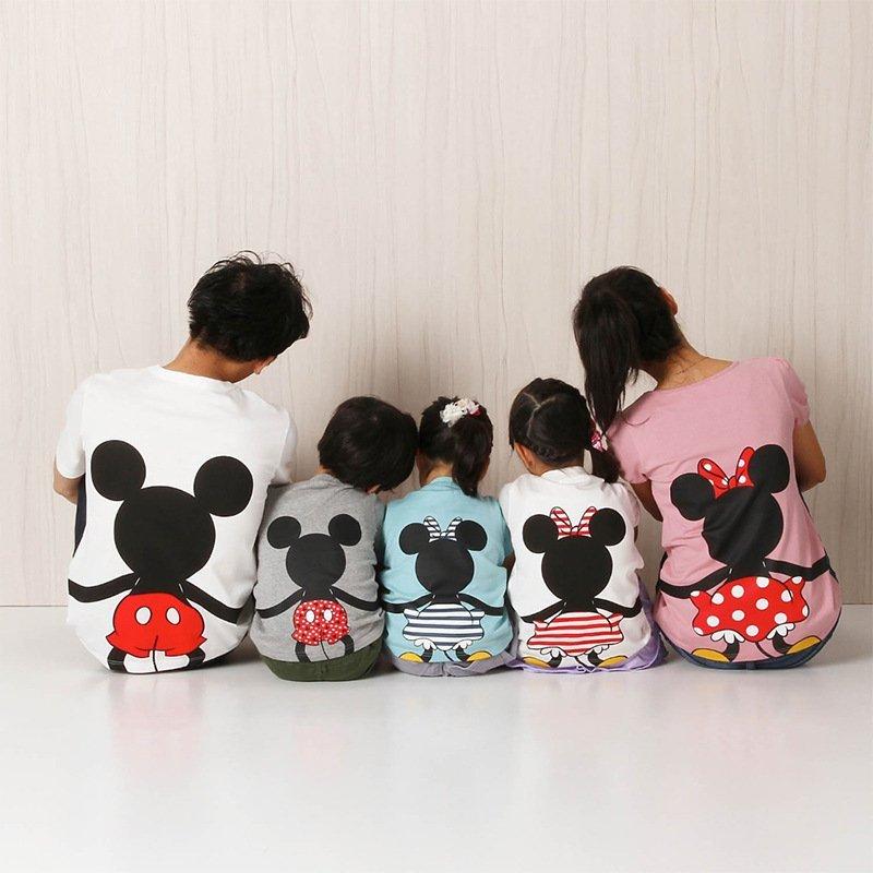 ネット限定 ディズニー Tシャツ 親子tシャツ ペアルック ミッキー 親子t Shirt 親子ペア 男の子 女の子 親子服 半袖 子供服 キッズ Trademarketingforce Com Br