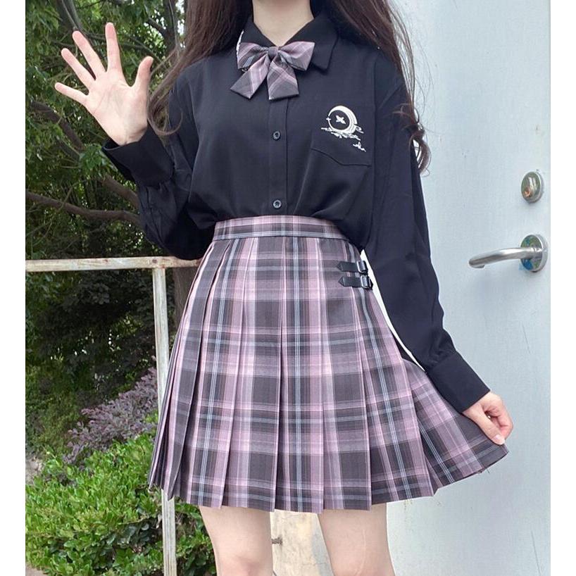 プリーツスカート スクール 制服 スカート発表会 チェック柄 女子 高校生 定番 ショット丈 スカート ミニ丈 大きいサイズ Qunzi1 まのこい商店 通販 Yahoo ショッピング