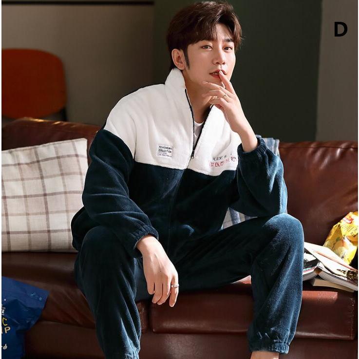 ルームウェア パジャマ メンズ 冬用 長袖 上下セット ふわもこ 暖かい あったか 冬 男性 部屋着 寝間着 ふわふわ もこもこ セットアップ Shuiyi38 まのこい商店 通販 Yahoo ショッピング