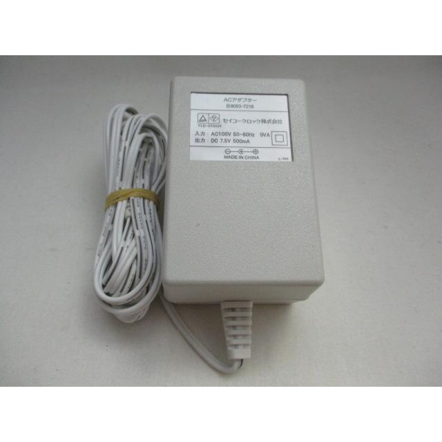 AD31121☆セイコークロック☆ACアダプター☆B8053-7218☆保証付！即決