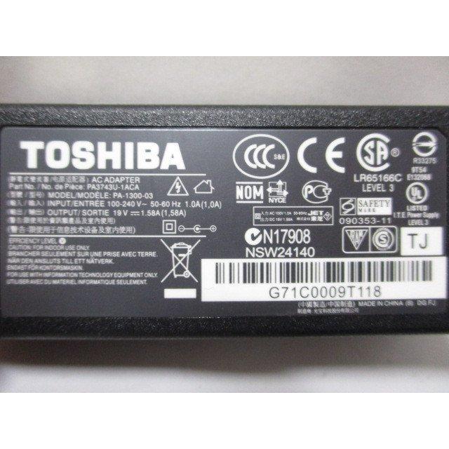 AD31478★東芝 TOSHIBA★ACアダプター★PA3743U-1ACA PA-1300-03★保証付！即決！｜makoto-hachigasaki｜02