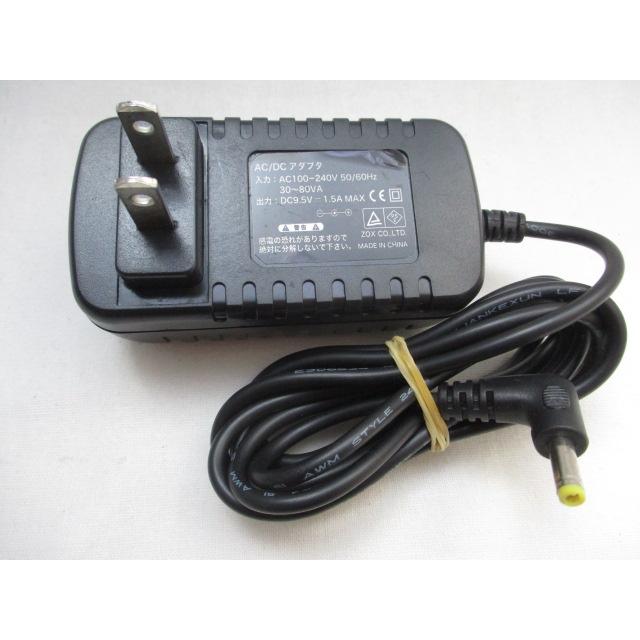 AD34104☆ZOX☆ACアダプター☆型番不明 DC9.5V 1.5A☆保証付！即決