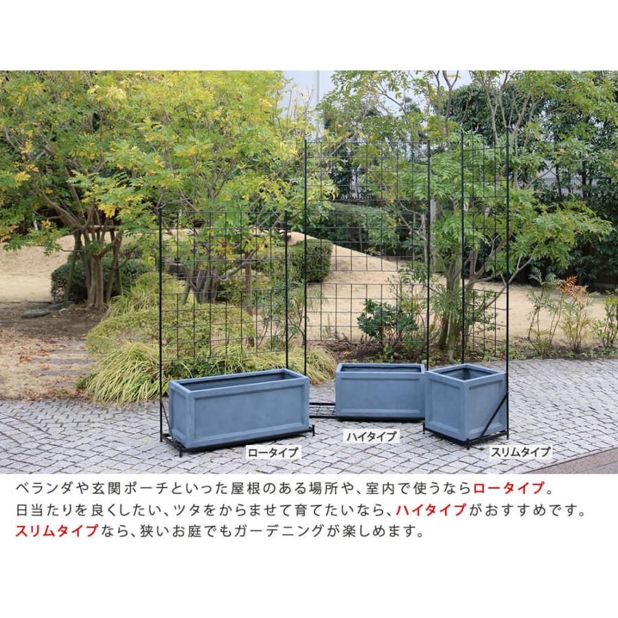 レビュー高評価のおせち贈り物 フェンス アイアン ガーデンフェンス ガーデニング 枠 柵 仕切り 格子 プランター台付フェンス ハイタイプ ガーデンフェンス サイズ F Demolition Training