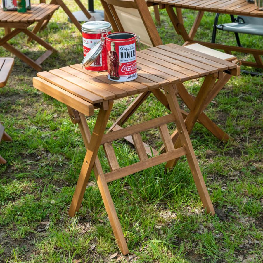 Ｚｏｆ（ゾフ）　ロールトップハイテーブル　Ｓサイズ　テーブル　折り畳み　木製　コンパクト　アウトドア　キャンプ　キャンプ｜makoto1007｜02