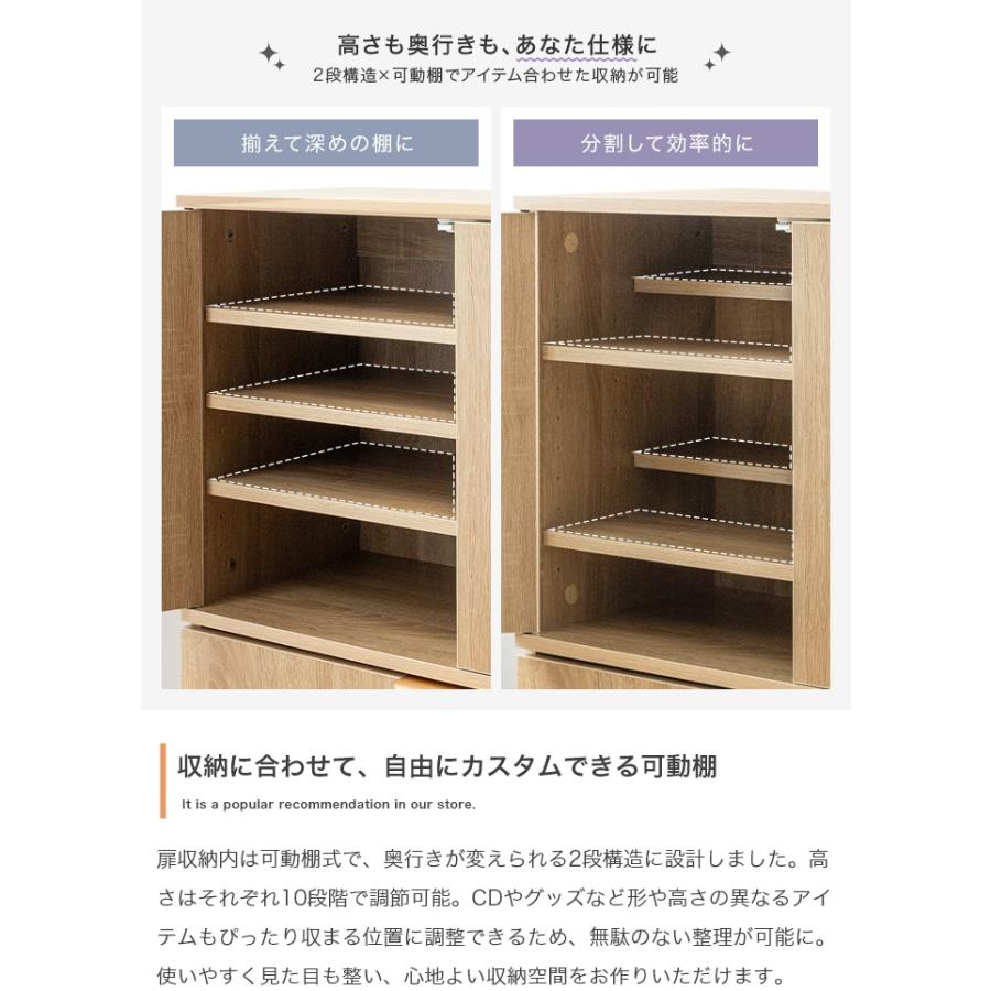 収納ワゴン 可動棚 推し活収納 推し活グッズ キャスター付き