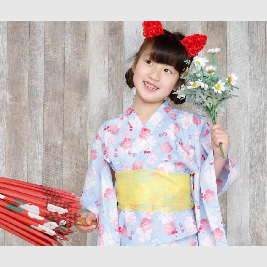 ワンピース浴衣 簡単着付け ３点セット 女の子浴衣 子供浴衣 こどもゆかた 子供ゆかた 古典柄 旅館 １００ １１０ １２０ １３０ 送料無料 U 京都ここん 通販 Yahoo ショッピング