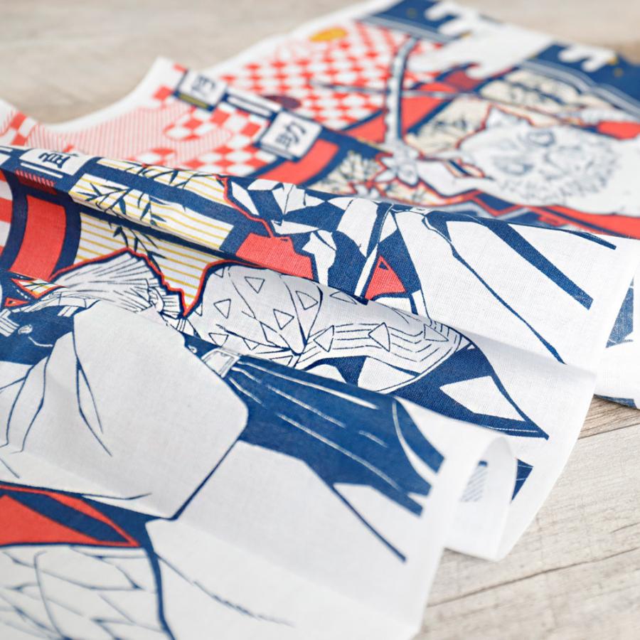 鬼滅の刃 バンダイ 手ぬぐい 生地 ハンドメイド 手作り 小物 綿 日本製 キャラクター 送料無料 メール便２ポイント U 京都ここん 通販 Yahoo ショッピング
