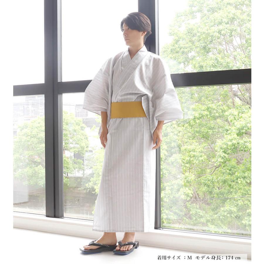 浴衣 メンズ セット 帯 ペア メンズ浴衣セット 綿麻 男性 角帯 兵児帯