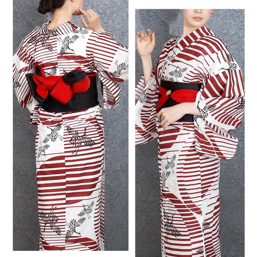 浴衣 レディース 女性浴衣 単品 浴衣単品 大きいサイズ モデルサイズ