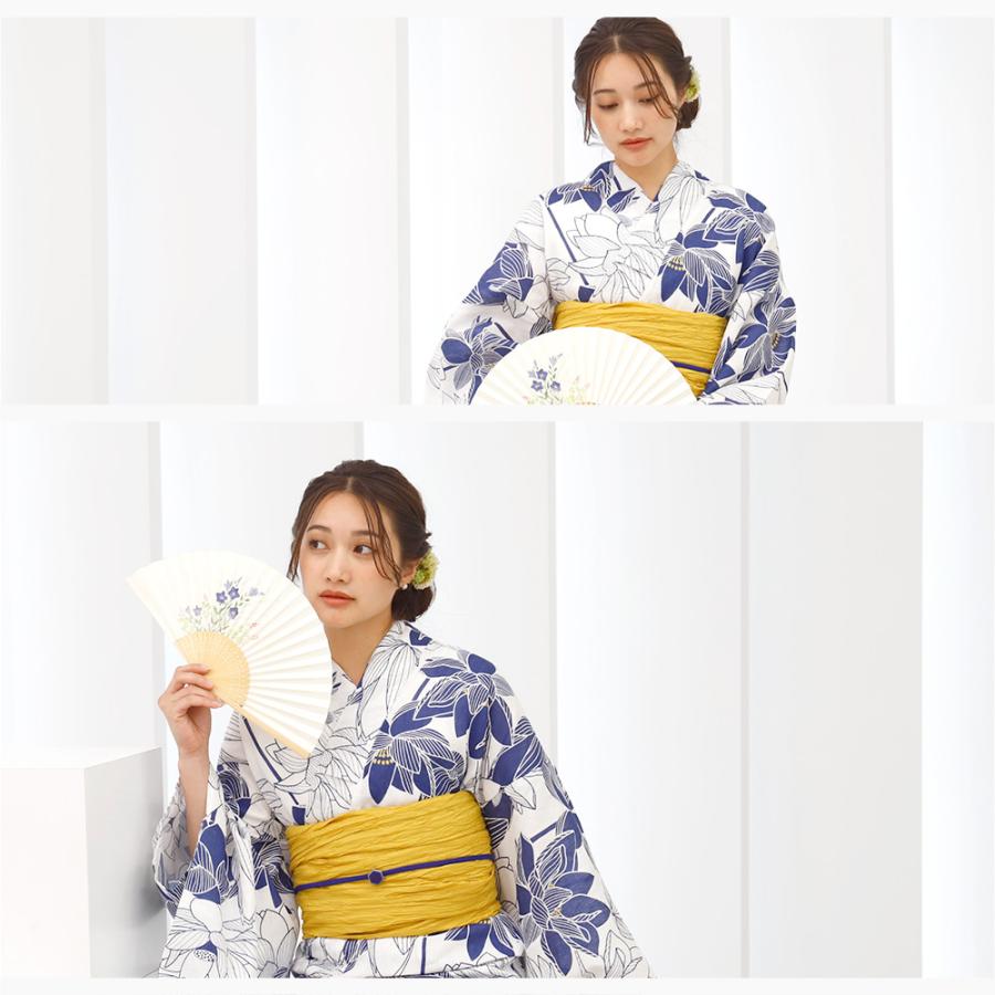 浴衣　セパレート　二部式浴衣　セット　兵児帯　２点　レディース浴衣　仕立て上がり　レディース　女性用　簡単着付け 浴衣 セパレート 二部式浴衣 セット 兵児帯 2点 レディース浴衣