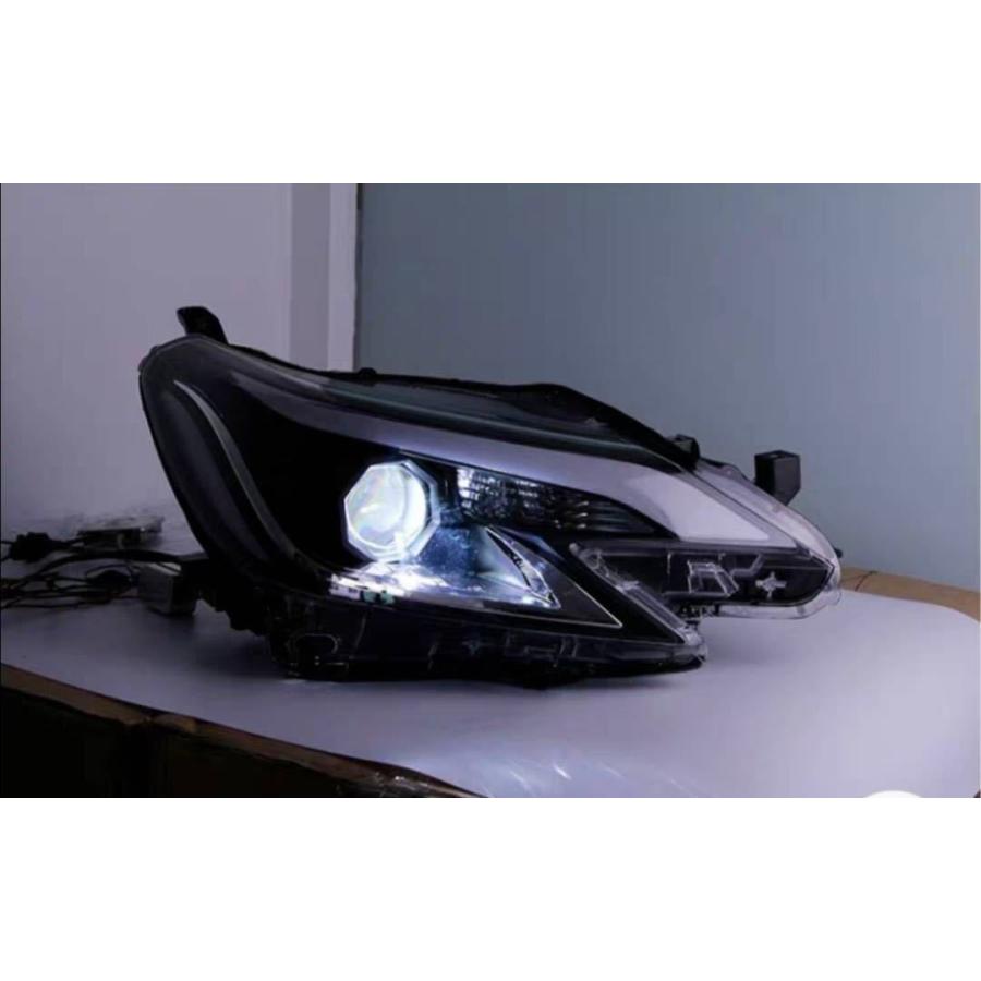 GRX130 マークX 中期・後期用 LEDアクリル ヘッドライト[前期も GRX130 マークX 中期・後期用 LEDアクリル ヘッドライト[前期も
