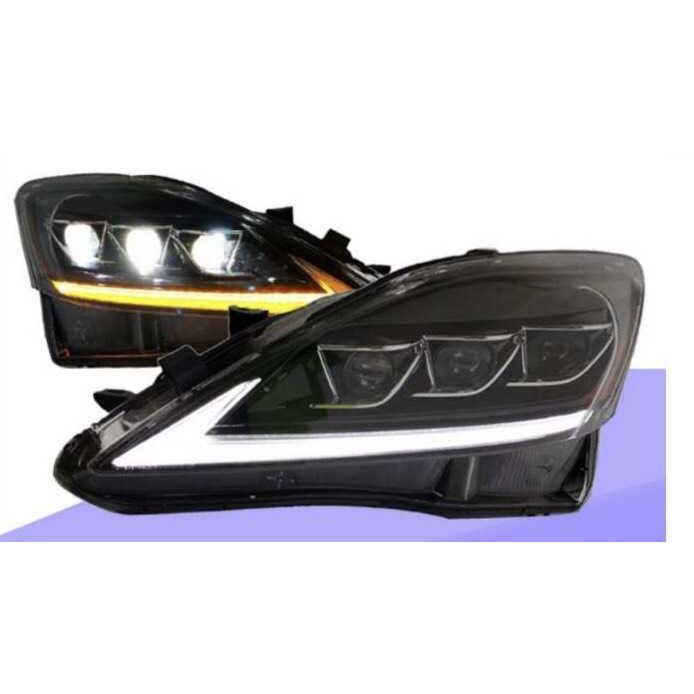 レクサス GSE20 USE20 現行風 フルLED ヘッドライト 流れるウインカー