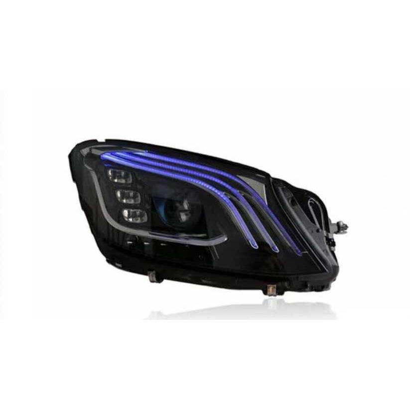 ベンツ W222 Sクラス 前期用 後期ルック フルLEDヘッドライト