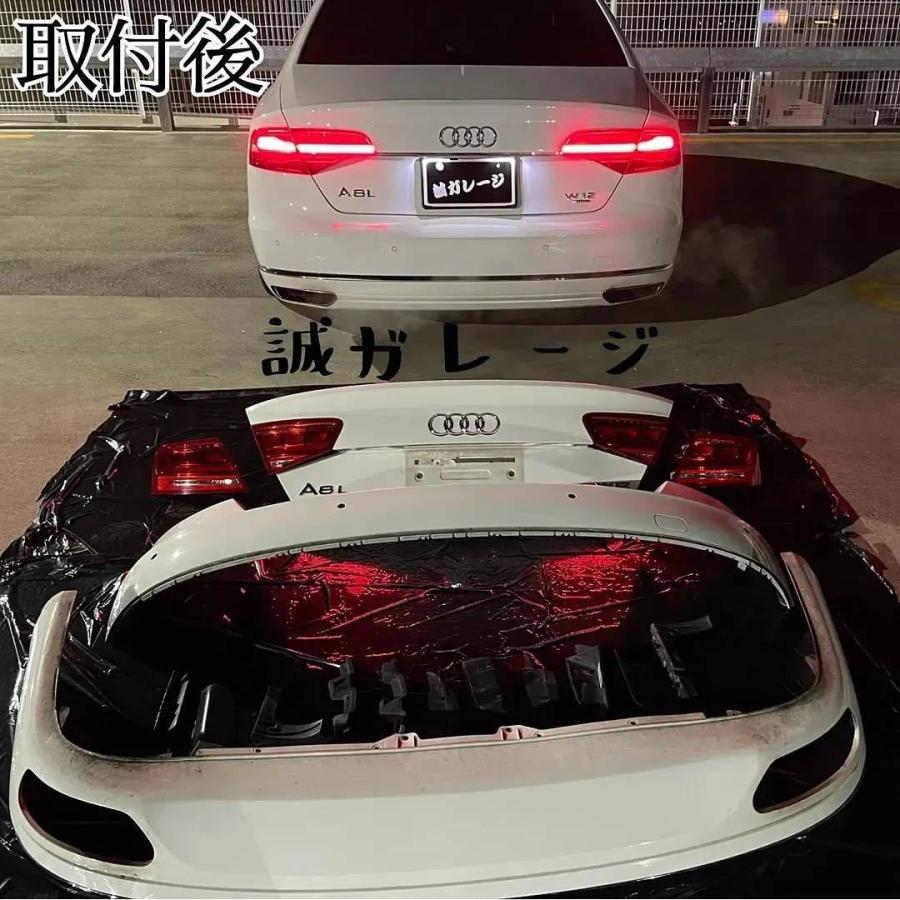 ☆国内唯一発売　取付実績あり！　アウディ　AUDI A8 D4 2010年〜　リア　後期仕様フルセット　後期型テールランプ_2