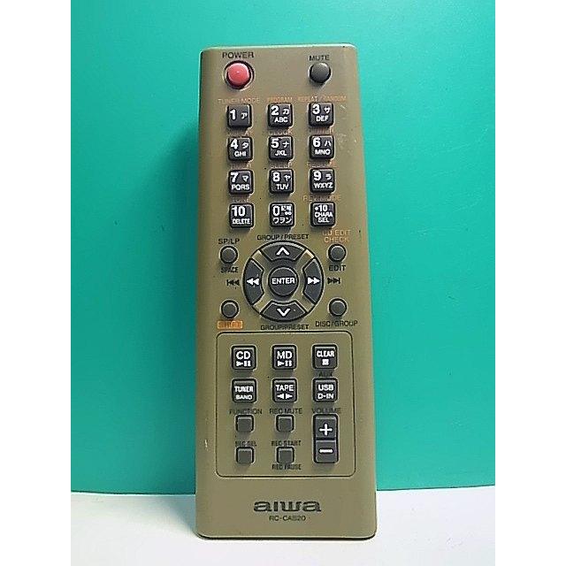 S149-087☆アイワ AIWA☆オーディオリモコン☆RC-CAS20☆即日発送