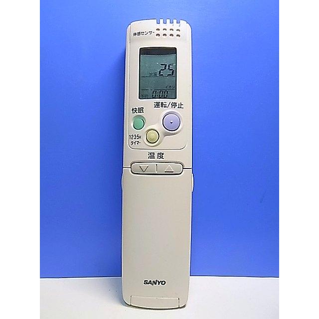 2963 SANYO サンヨー RCS-SH1S エアコン リモコン T158-296☆サンヨー SANYO☆エアコンリモコン☆RCS-SR6☆即日発送