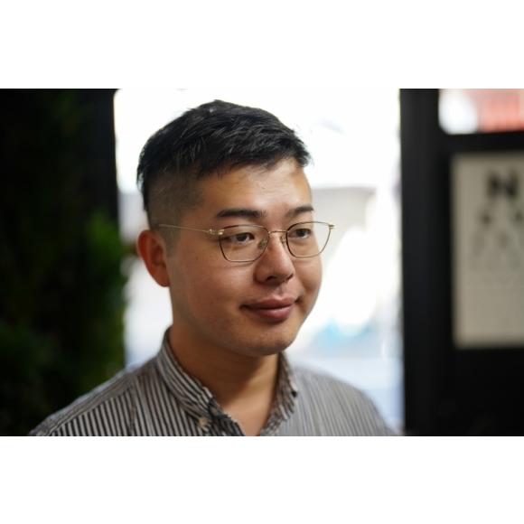 カネコガンキョウ KM-15 BKBG PURE TITANIUM 未使用品（S） ] 金子眼鏡