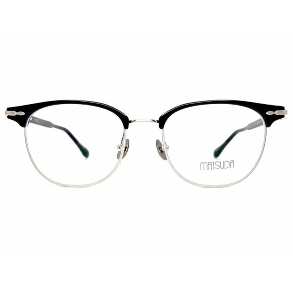 MATSUDA マツダ M2048 メガネ 眼鏡 美品 マツダ M2048 BLK-BS 未使用品（デッドストック）（SD） ] 松田光弘