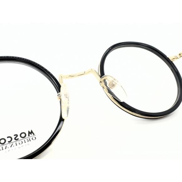 モスコット SHIKKER COL.BLACK/GOLD 未使用品（S） ] モスコットの