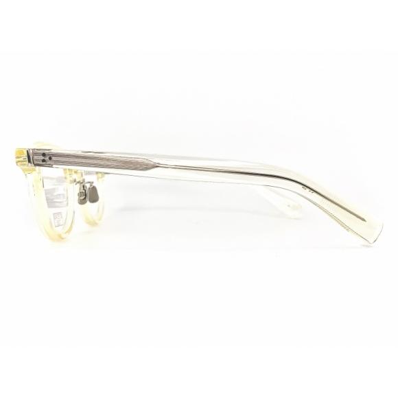 EYEVAN7285 アイヴァン C307 クリアフレーム アイウェア 眼鏡 ゴールド EYEVAN（アイヴァン） クリアフレームウェリントン シャンパンゴールド